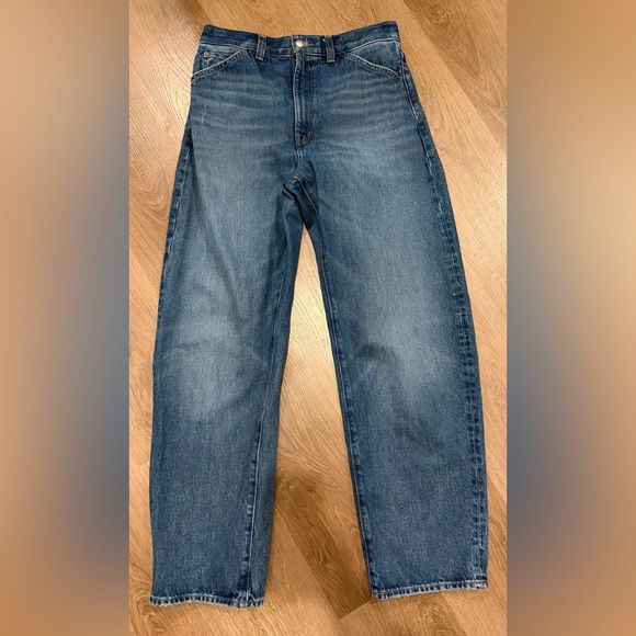 Like New Madewell Balloon Jeans Size 28 - Grwendale Wash - Picture 5 of 9